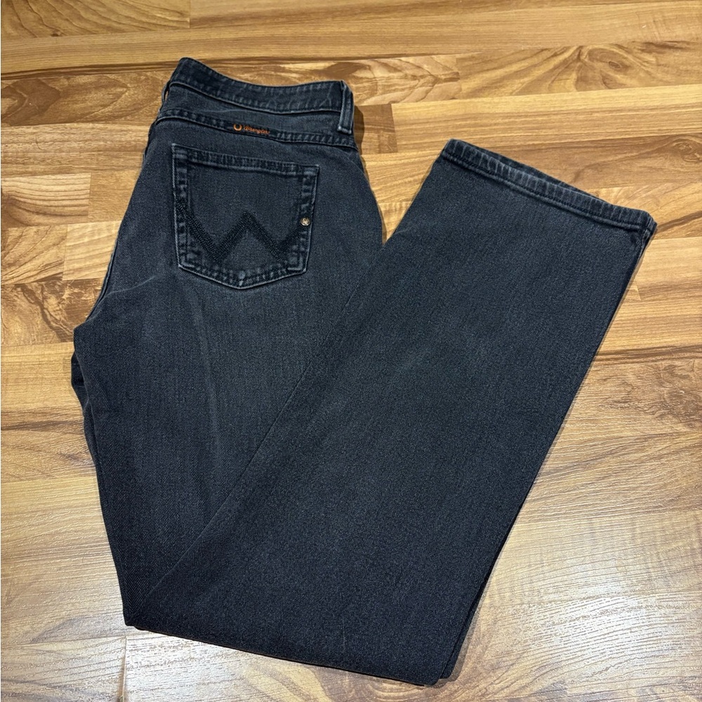 Wrangler Q-Baby Faded Black Jean Size 7/8x32